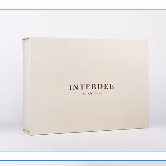 Cartón plegable Cosméticos Maquillaje Joyería Ropa Caja de embalaje de regalo de papel magnético para reloj Embalaje de regalo de fiesta de boda con cinta