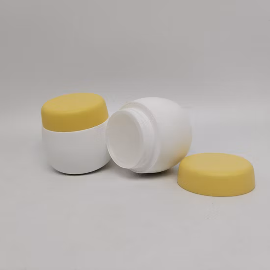 empaquetado plástico del tarro de la crema de cara del cuidado del bebé del color de encargo de 30g 50g PP plásticos